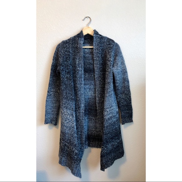 Prana Sweaters - Gradient knit blue cardigan